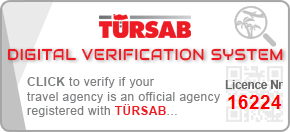 TÜRSAB Dijital Doğrulama Sistemi - Acente No: 16224